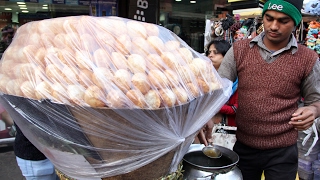 Pani Puri Puchka in Kolkata  One of The BEST Indian Street Food Snacks [upl. by Nnayelhsa48]