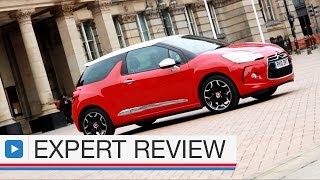 Citroen DS3 hatchback car review [upl. by Rimat]