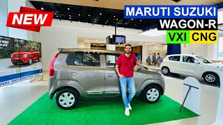 Maruti Suzuki WagonR VXI CNG Walkaround  Car Quest [upl. by Merlin745]