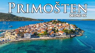 Primošten  Croatia Drone 4K [upl. by Aimit865]