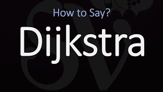 How to Pronounce Dijkstras Algorithm CORRECTLY [upl. by Shimberg770]