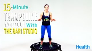 15Minute Trampoline Workout  FollowAlong Fitness  Health [upl. by Dovev638]