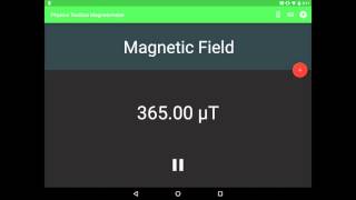 Physics Toolbox Magnetometer [upl. by Comras]