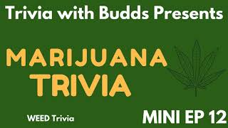 Mini Ep 12 Marijuana Trivia [upl. by Mylo]